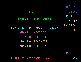 Space Invaders Collection Pack Demo